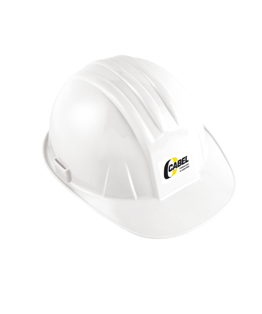 [CM-5133] Casco Protector Cabel Blanco | Seguridad Industrial Clase E