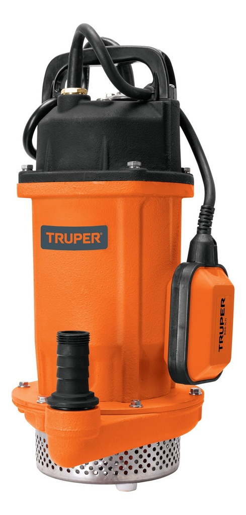 [TR-BOS-1LH] Bomba Sumergible Hierro Fundido Agua Limp 1 Hp Truper 100171