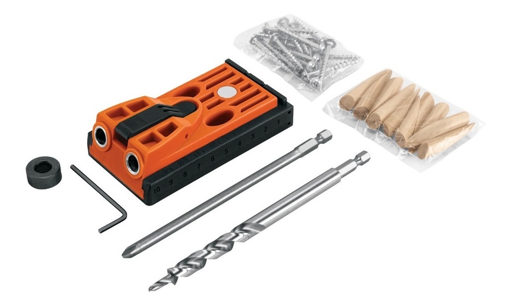 [TR-OCU-2] Juego D/plantilla P/uniones Ocultas 2 Tornillos Truper Ocu-2