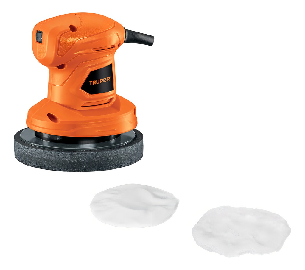 Pulidora Orbital De Mano 6'' 45 W 3500 Rpm Truper Pula-6am