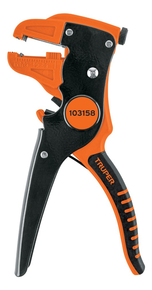 Pinza Pelacables Automática 7'', 24 A 10 Awg Truper Pe-ca