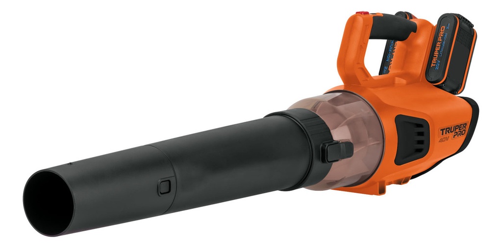 Sopladora Inalámbrica Con 2 Baterías 2ah, 1 Cargador Dual Truper Sopli-40a