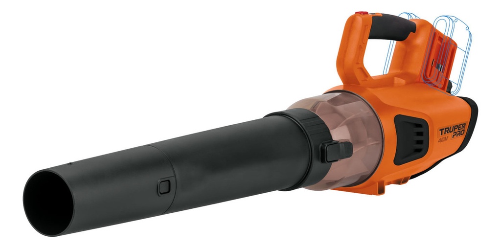 Sopladora Inalámbrica 40v, Sin Accesorios, Color Naranja Truper Sopli-40as