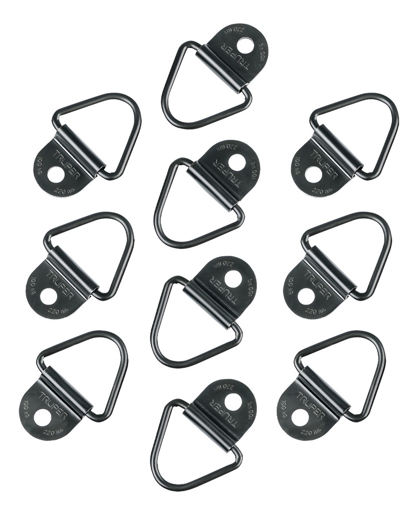 Anclajes Para Redes De Carga De 3.5 T, 10pz, Truper Anc-35