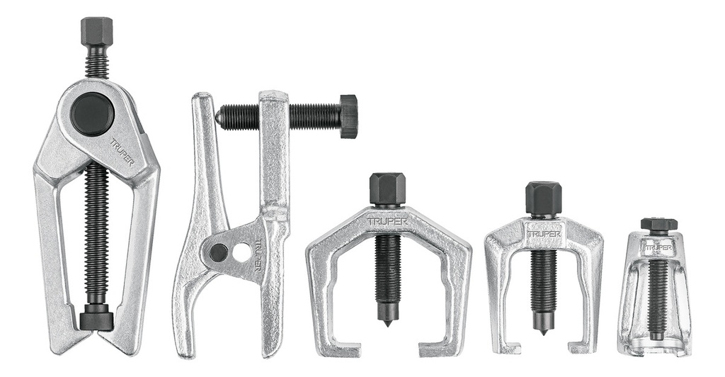 Juego De Extractores Para Rótulas, 5 Piezas Truper Jgo-er5