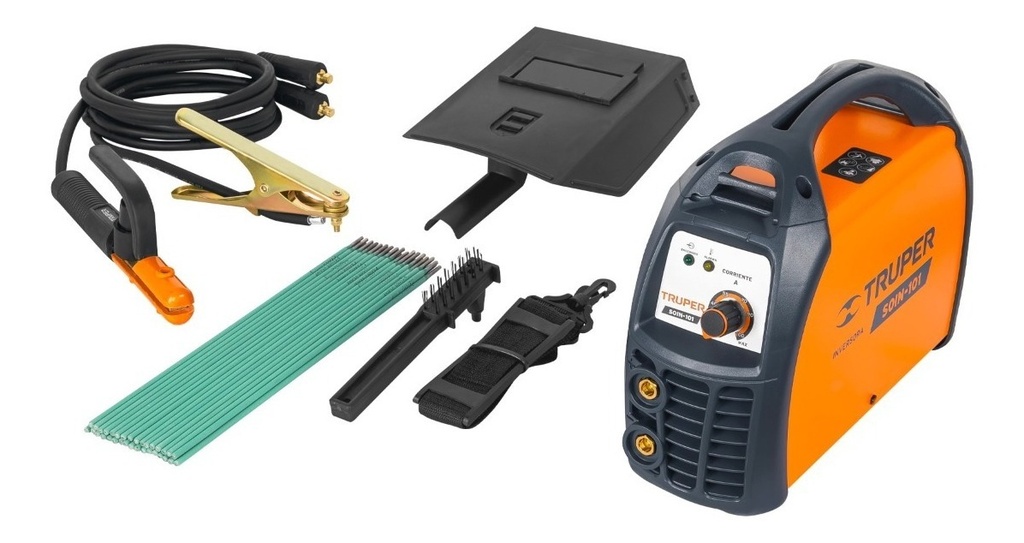 Soldadora Inverter Truper Soin-101 Color Naranja/negro