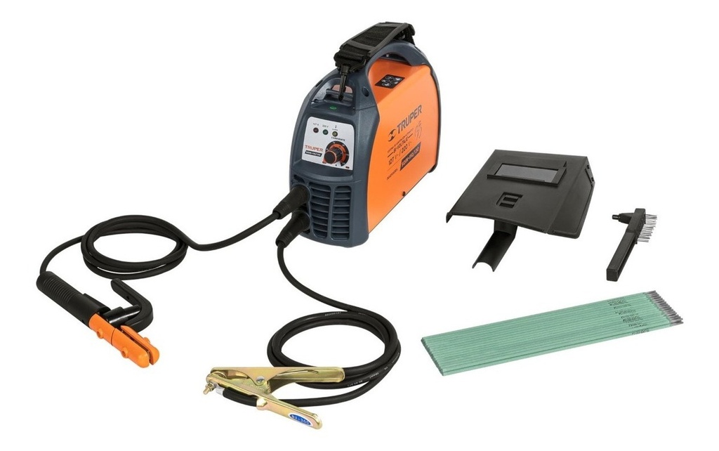 [TR-SOIN-110/130] Soldadora Inversora 130 A 11787 Color Naranja Truper Soin-110/130