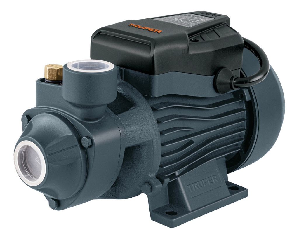 [TR-BOAP-1A2] Bomba De Agua Periférica Truper 1 Hp Boap-1a2 Con Altura Máxima De 60 M, Entrada/salida De 1, Ideal Para Uso Agrícola Y Sistemas De Presión. Protección Ipx4