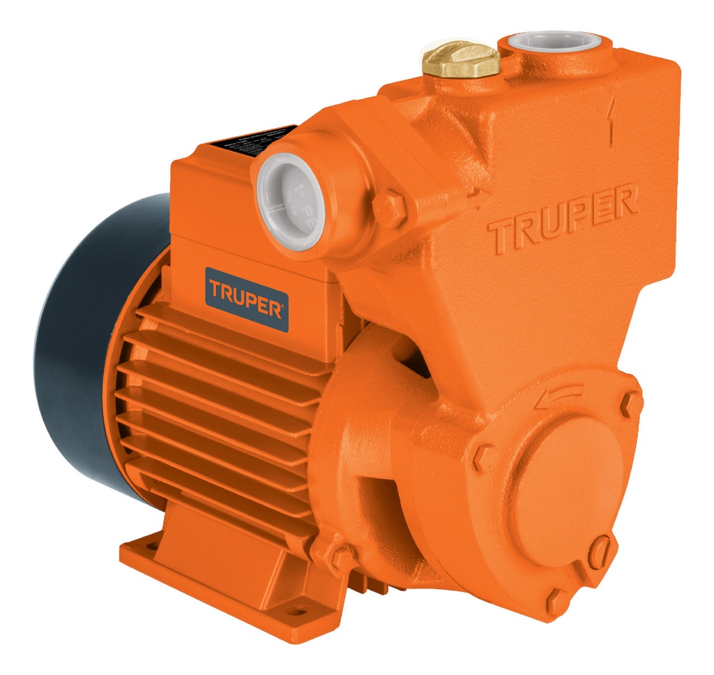 Bomba De Agua Truper Periférica Autocebante 1 Hp Bopa-1, Cobre Y Latón, 60 M, 60 L/min, Agrícola, 127 V, Succión 8 M