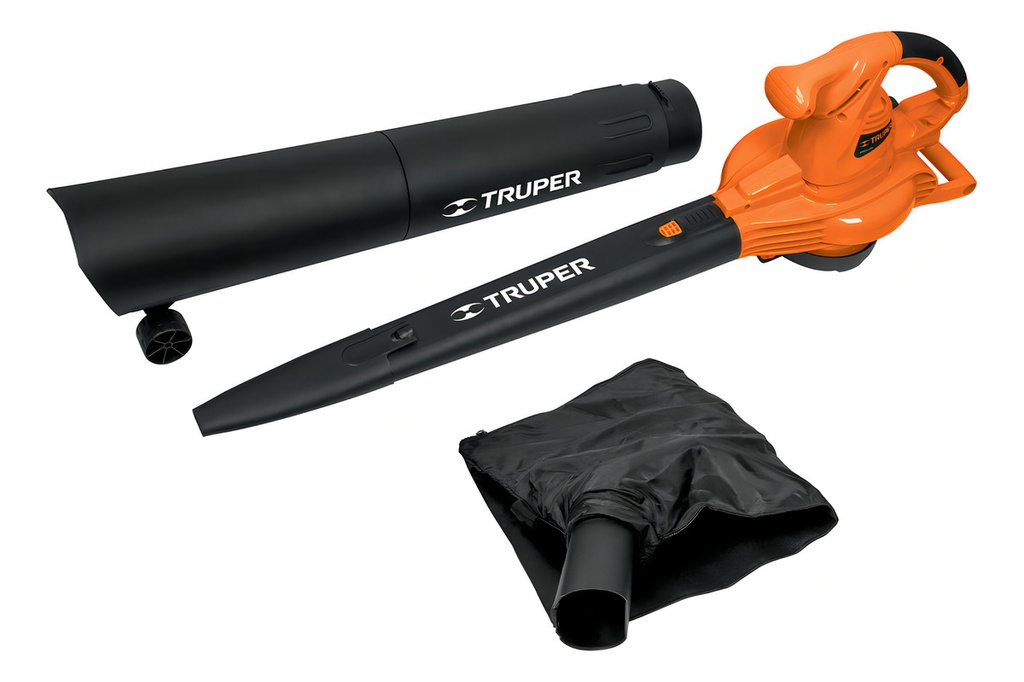 Sopladora/aspiradora Eléctrica 1,440w, Con Bolsa Recolectora Truper Sopla-1440