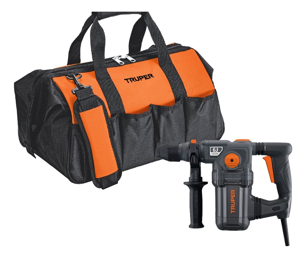Rotomartillo Sds/destornillador 6 J, 1600w Truper Roel-60n Gris 60 Hz