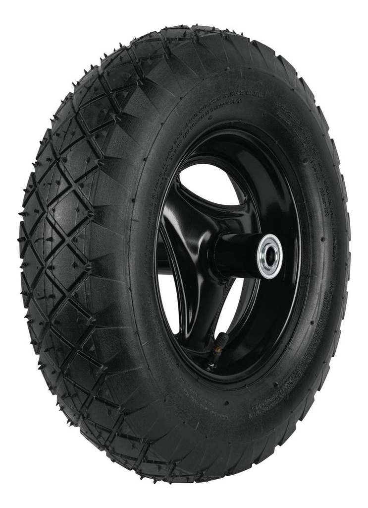 [TR-RN-P16] Llanta Para Carretilla 16" Pretul Rn-p16 Eje, Rin y Balero