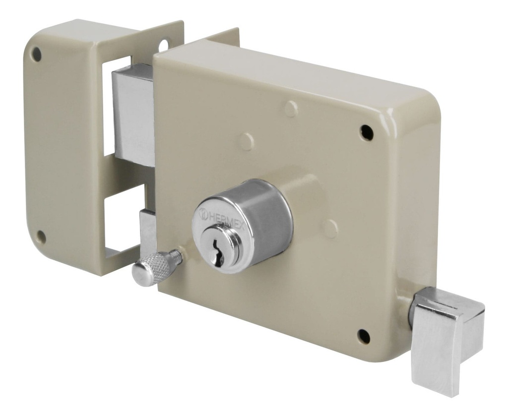 [TR-CS-75IP] Cerradura Sobreponer Instala-fácil Izquierda Hermex Cs-75ip