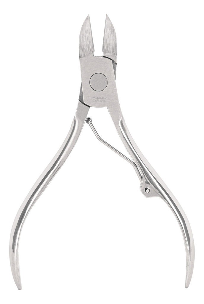 Alicate Para Manicure 4 Pulgadas Curva Acero Inoxidable Pretul Una-340p Color