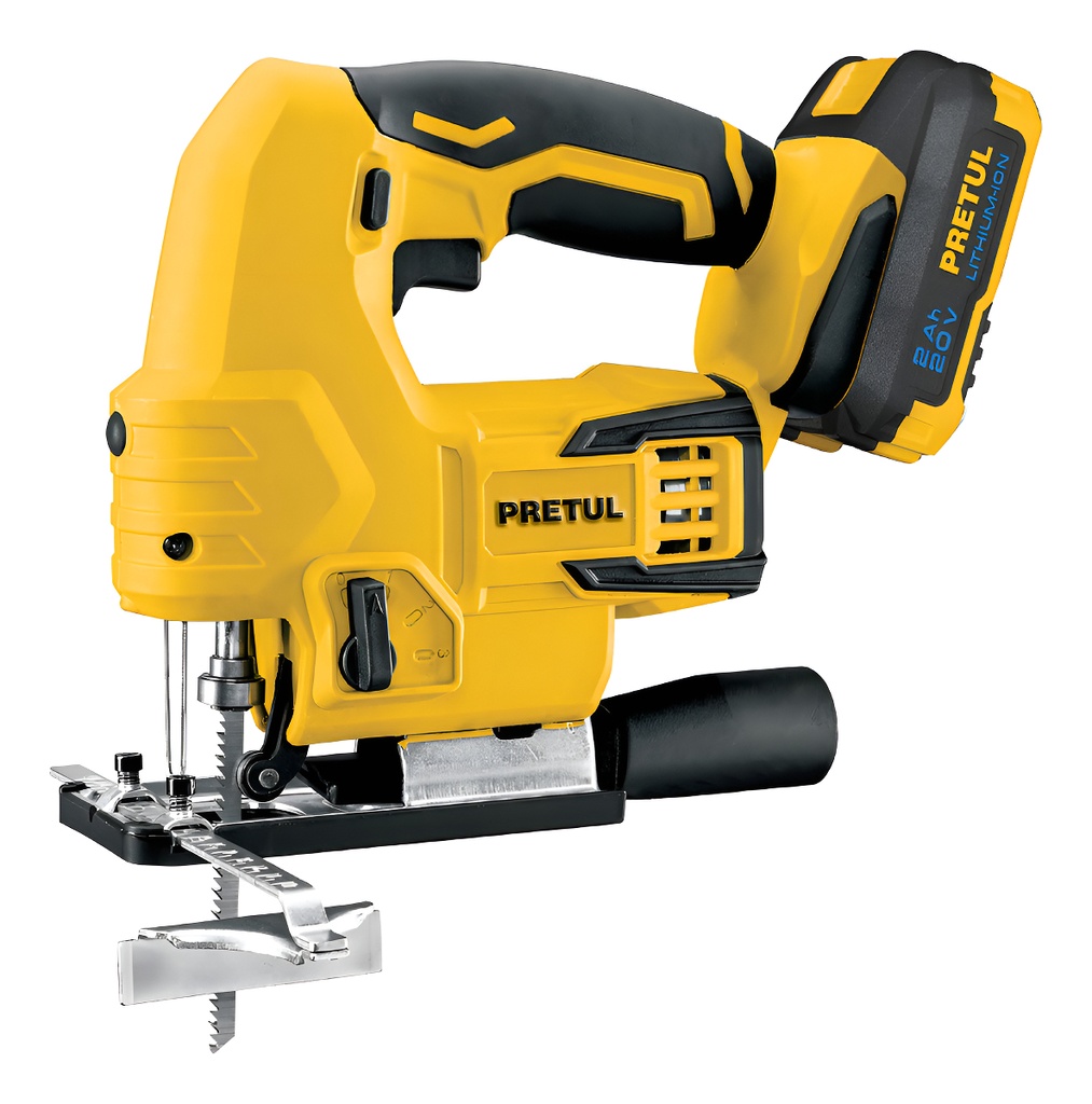 Sierra Caladora Inalámbrica, 20 V, Pretul Cali-20p