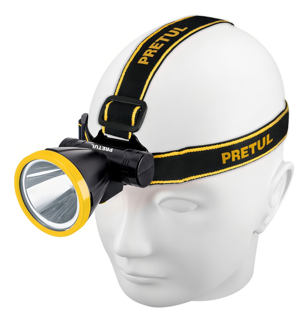 [TR-LI-CA-125RP] Linterna de Minero LED Recargable 125lm, Pretul Li-ca-125rp