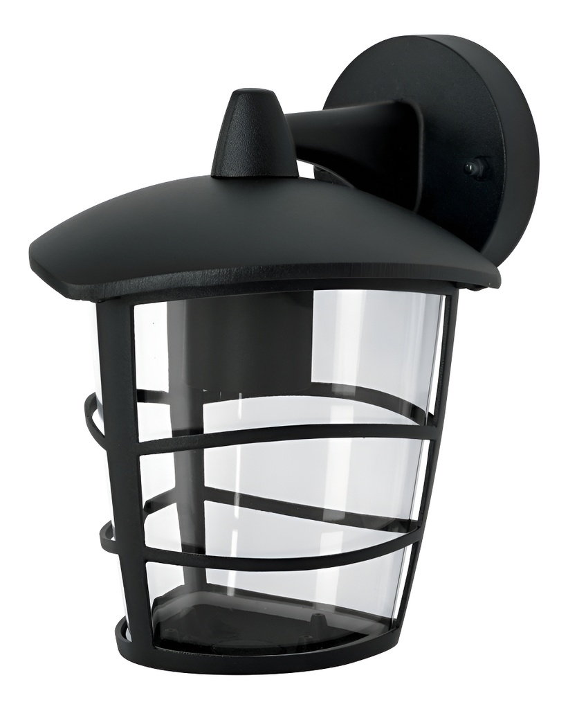 Arbotante Tipo Farol Suspendido Negro Volteck Arb-107s