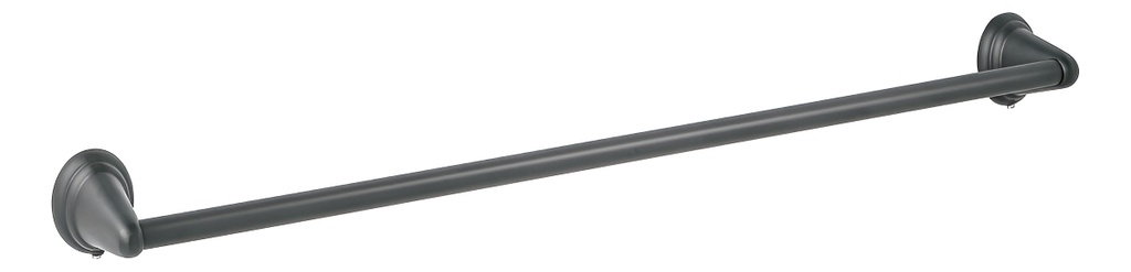 [TR-AQA-86M] Toallero De Barra Acero Inoxidable Foset Aqa-86m Negro