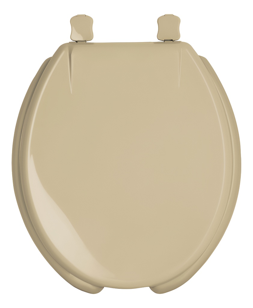 [TR-AWC-40C] Asiento Para Wc Redondo, Color Beige Foset Awc-40c
