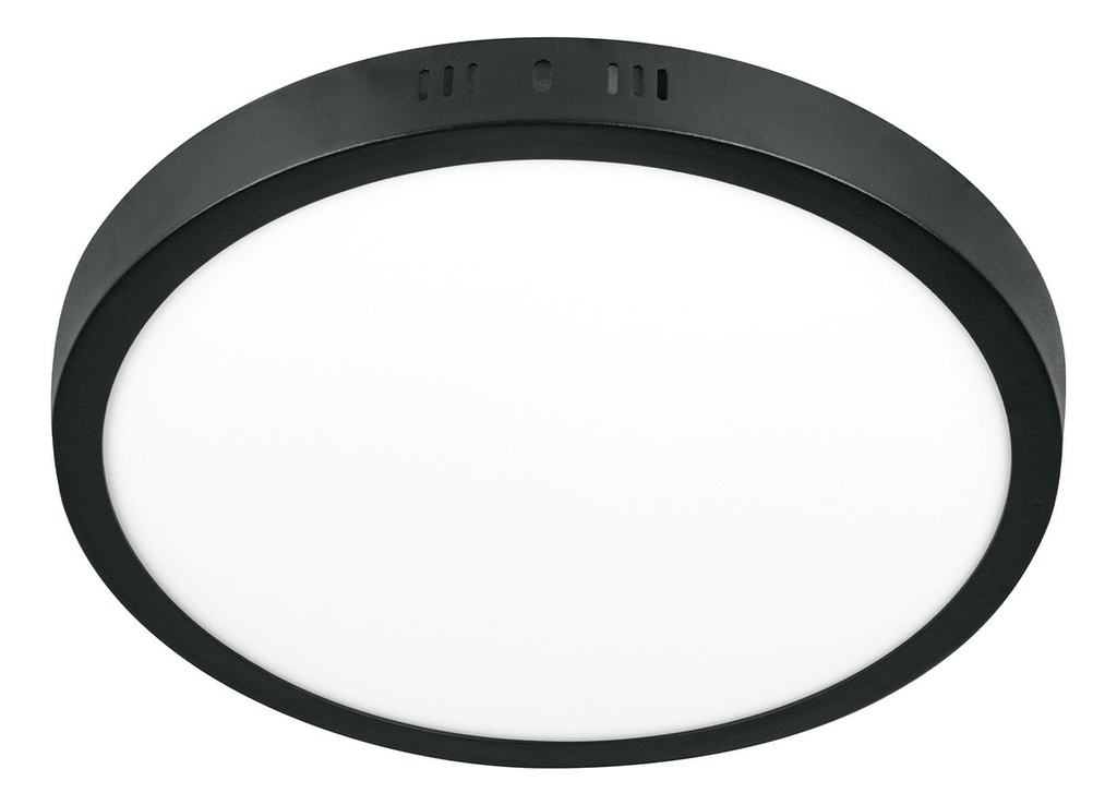 [TR-PLA-227L] Luminario LED Tipo Plafón 18 W Luz Blanca Fría 6500k, Redondo, Color Negro