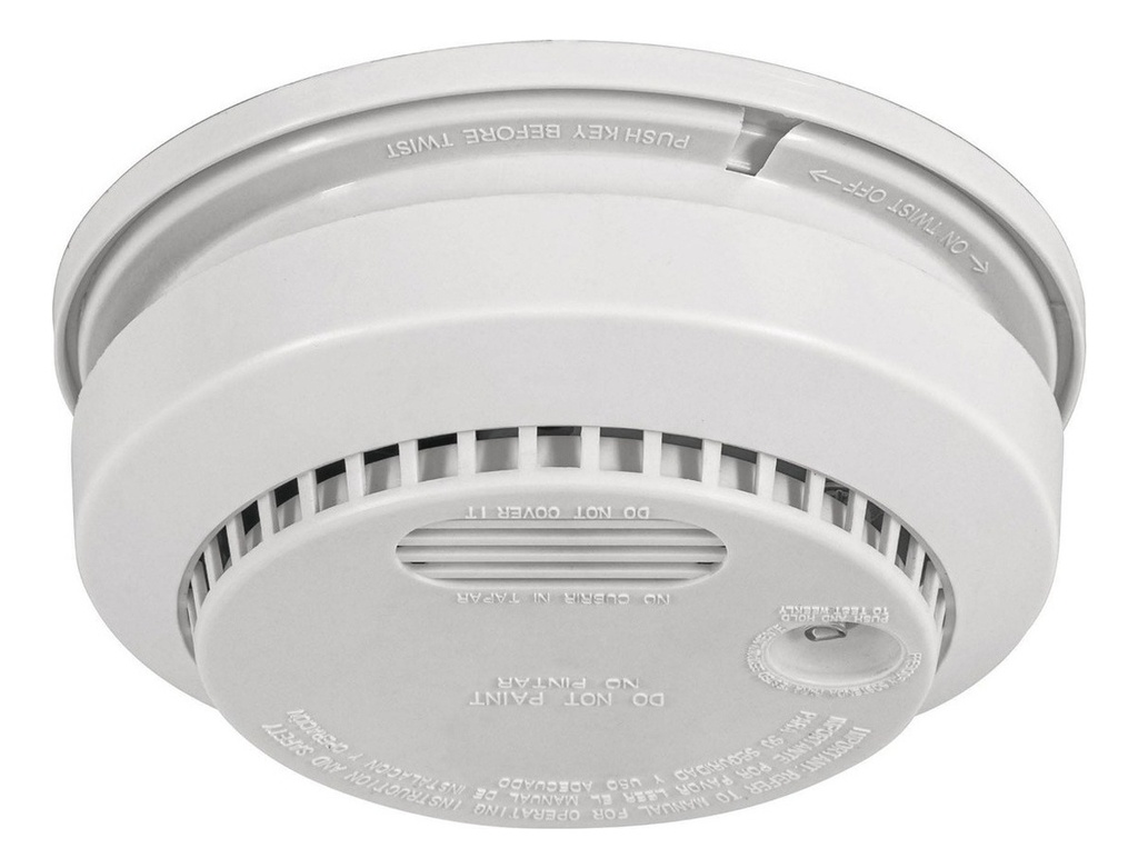 Detector De Humo Con Alarma, Volteck Alhu-132
