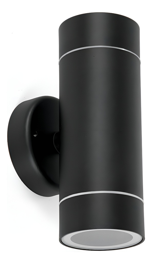 Arbotante Exterior, 2 Spots 50w Volteck Arb-204s Negro