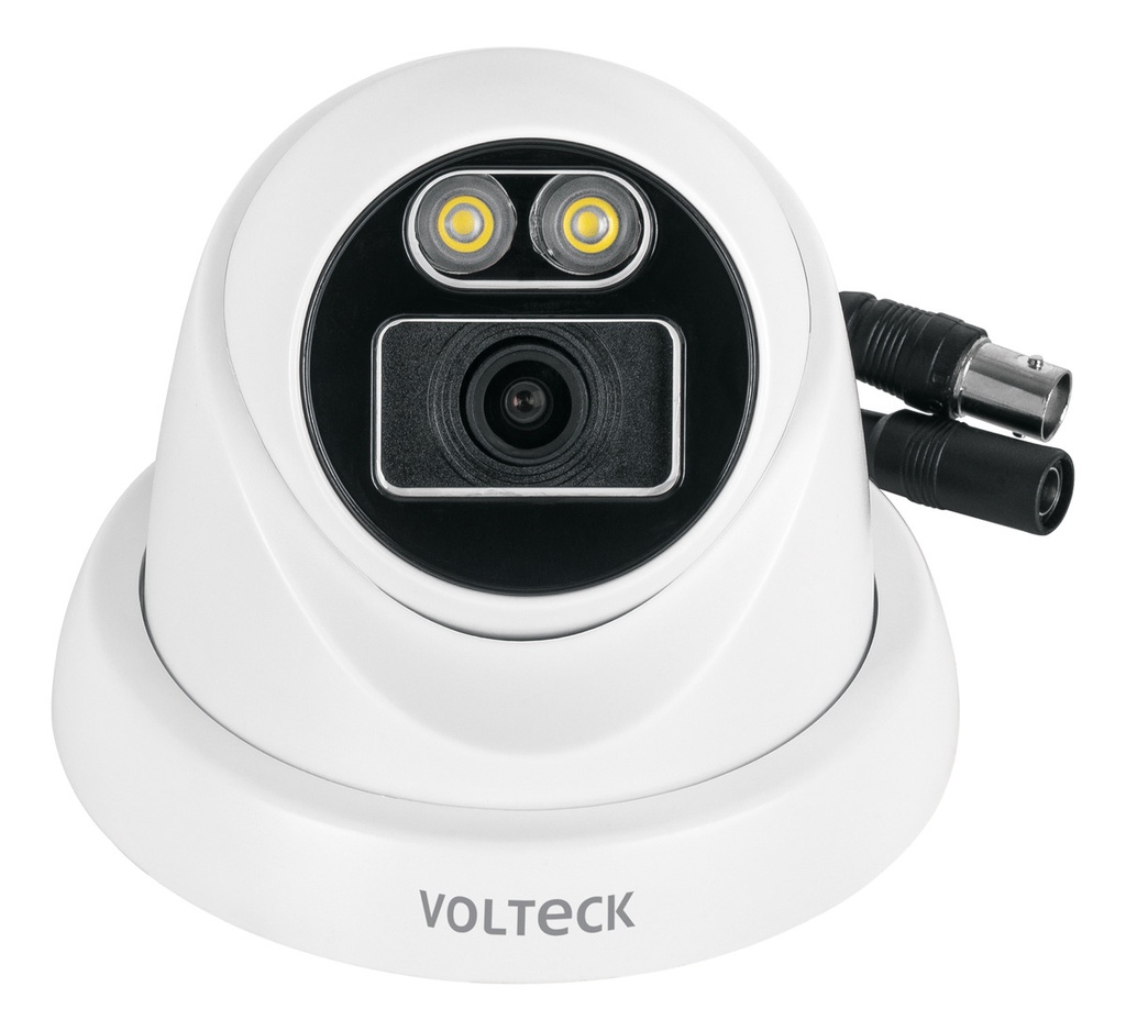 [TR-CTV-21A] Cámara Tipo Domo, 2 Mp, Lente 3.6mm, Tetrahíbrida, Volteck Ctv-21a, Color Blanco