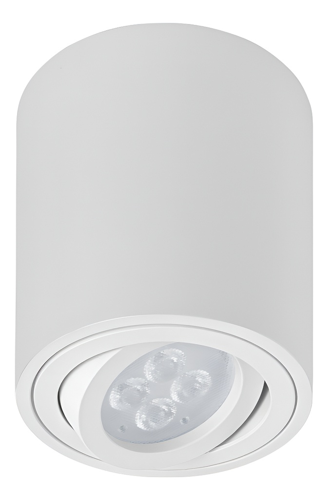 [TR-SOB-402S] Luminario Sobreponer, Spot Dirigible Blanco Volteck Sob-402s