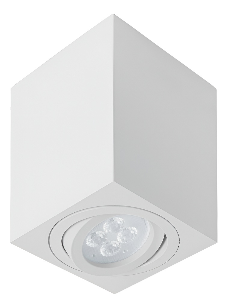 Luminario Sobreponer, Spot Dirigible Volteck Sob-404s Blanco