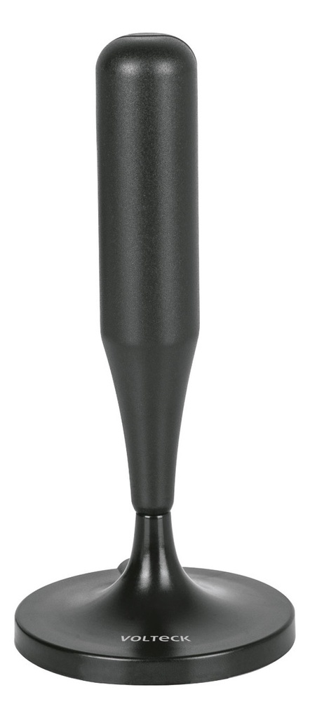 Antena Interior Tv Hd, Base Magnética 24 Db Volteck Anin-24