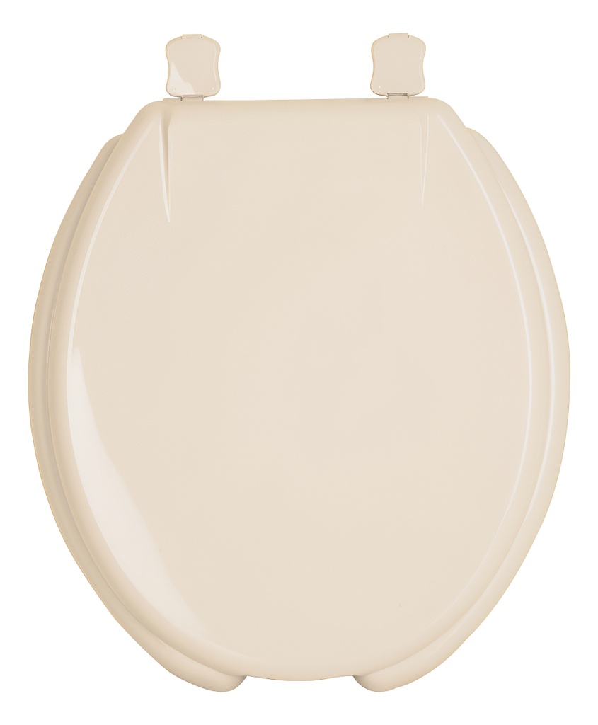 [TR-AWC-40H] Asiento Para Wc Redondo, Color Hueso Foset Awc-40h