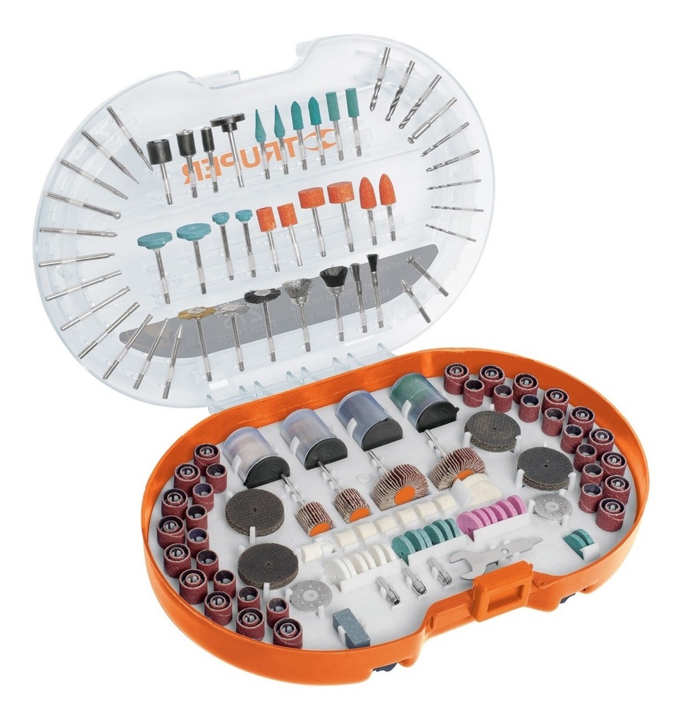 [TR-MOTO-KIT-276] Kit De Accesorios Para Mototool, 276 Pz, Truper 100729