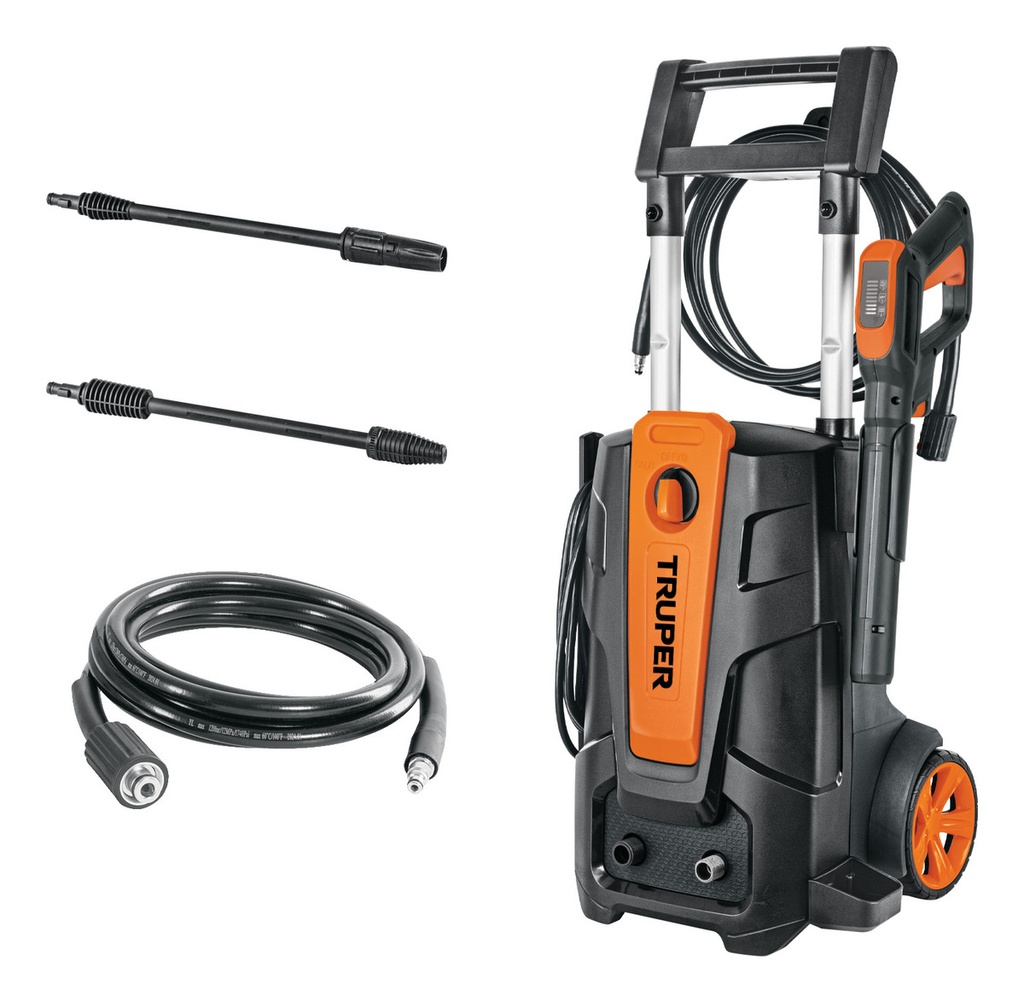 [TR-HILA-2000] Hidrolavadora Eléctrica Presión Máxima 2000 Psi Color Naranja/negro Frecuencia