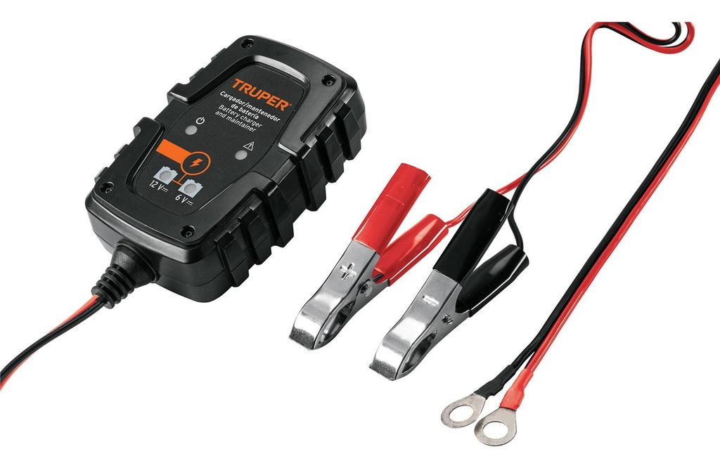 [TR-CARBA-1] Mini Cargador De Baterías 6/12v 1a Truper Carba-1