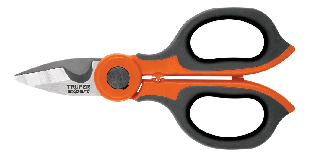 [TR-TIEL-6] Tijera 6" D Acero Inoxidable Para Electricista Expert 102864 Truper