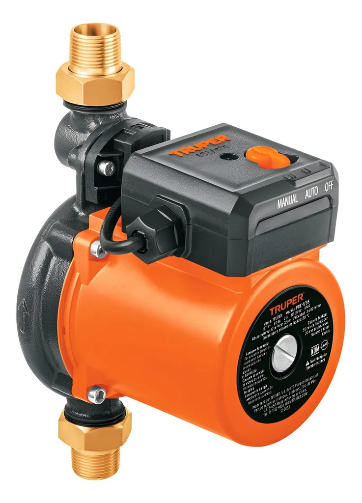 Presurizadora 1/3 Hp, Presión No Regulable, Truper Pre-1/3s