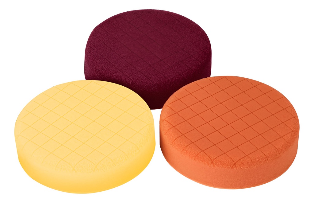 Juego De 3 Esponjas Para Pulidora De 5'' Truper Es-pula-5 Varios