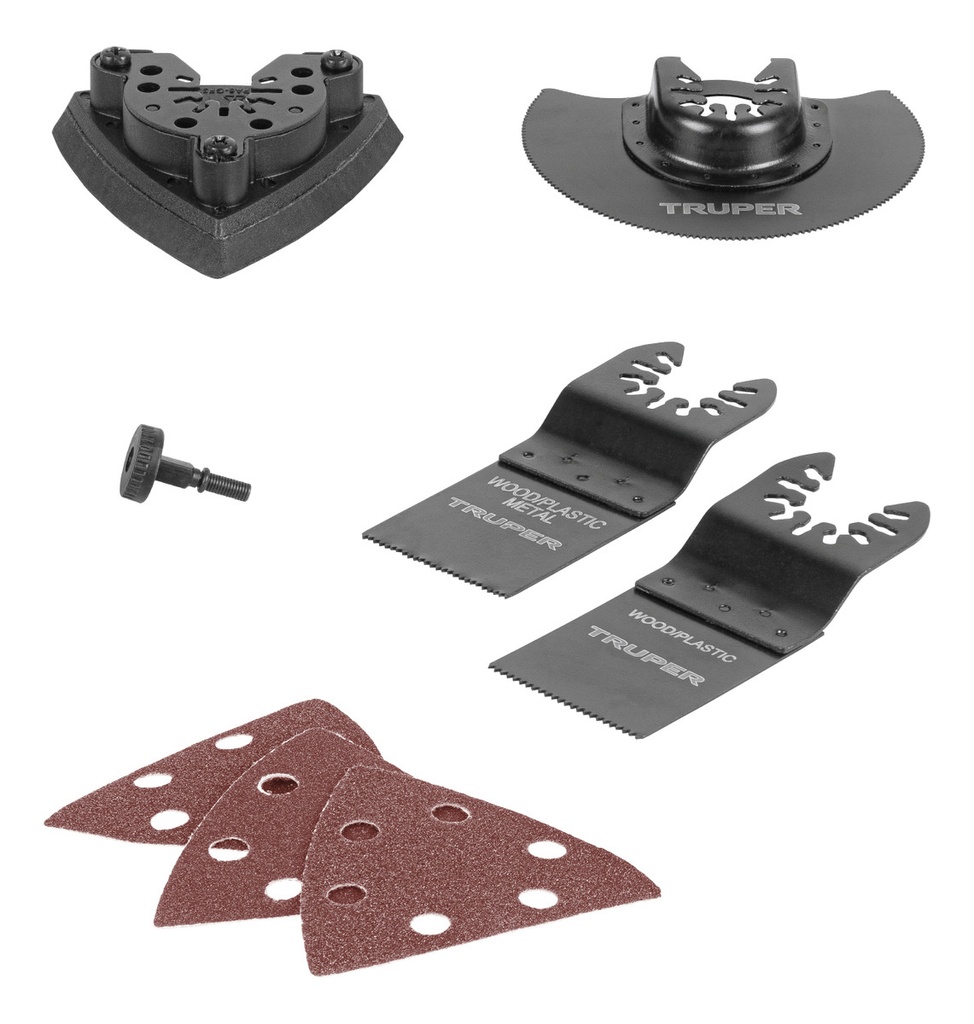 [TR-MULH-KIT-8] Multiherramienta Oscilante Con Accesorios Truper Mulh-kit-8
