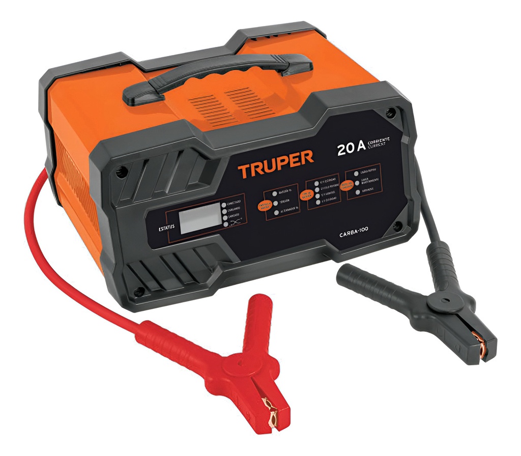 [TR-CARBA-100] Cargador Automatico De Baterías C/ Arrancador 100 A 12v/24v Truper