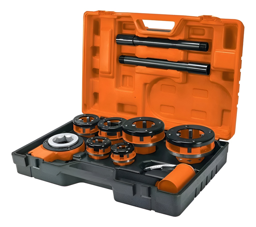 Juego De Tarrajas Para Tubo 9 Piezas Truper 13071