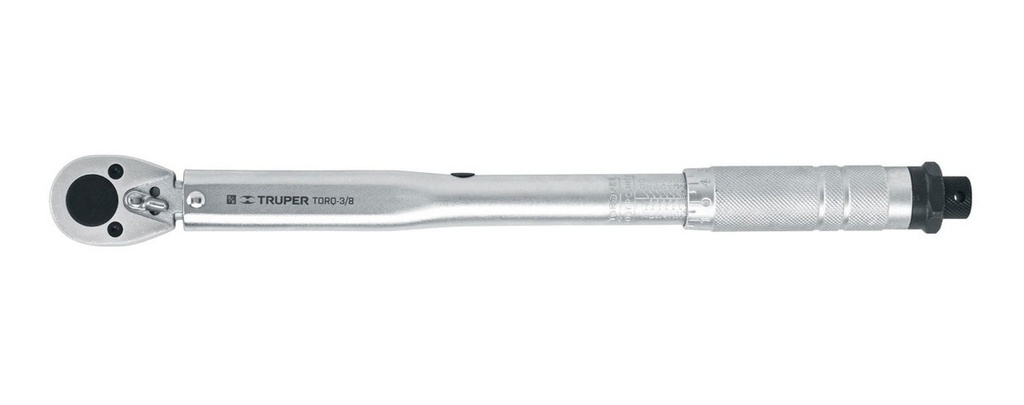 Torquímetro De Trueno, Dos Lecturas, Cuadro 3/8 , Truper Torq-3/8
