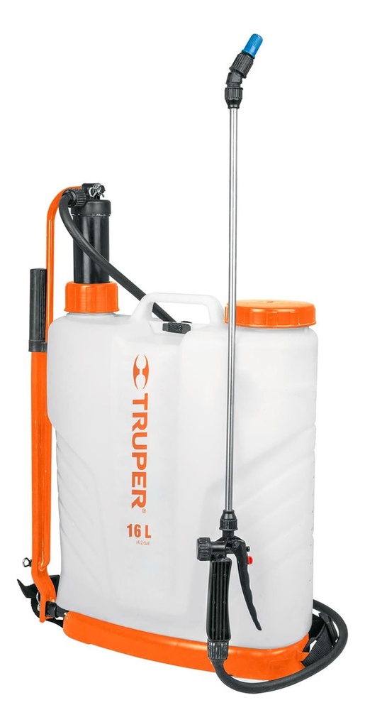 Fumigador De Mochila 16 Litros Color Blanco Truper Fum-16