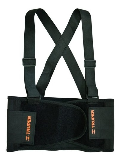 Faja Con Tirantes Ajustables, Talla Grande, Truper Faja-l