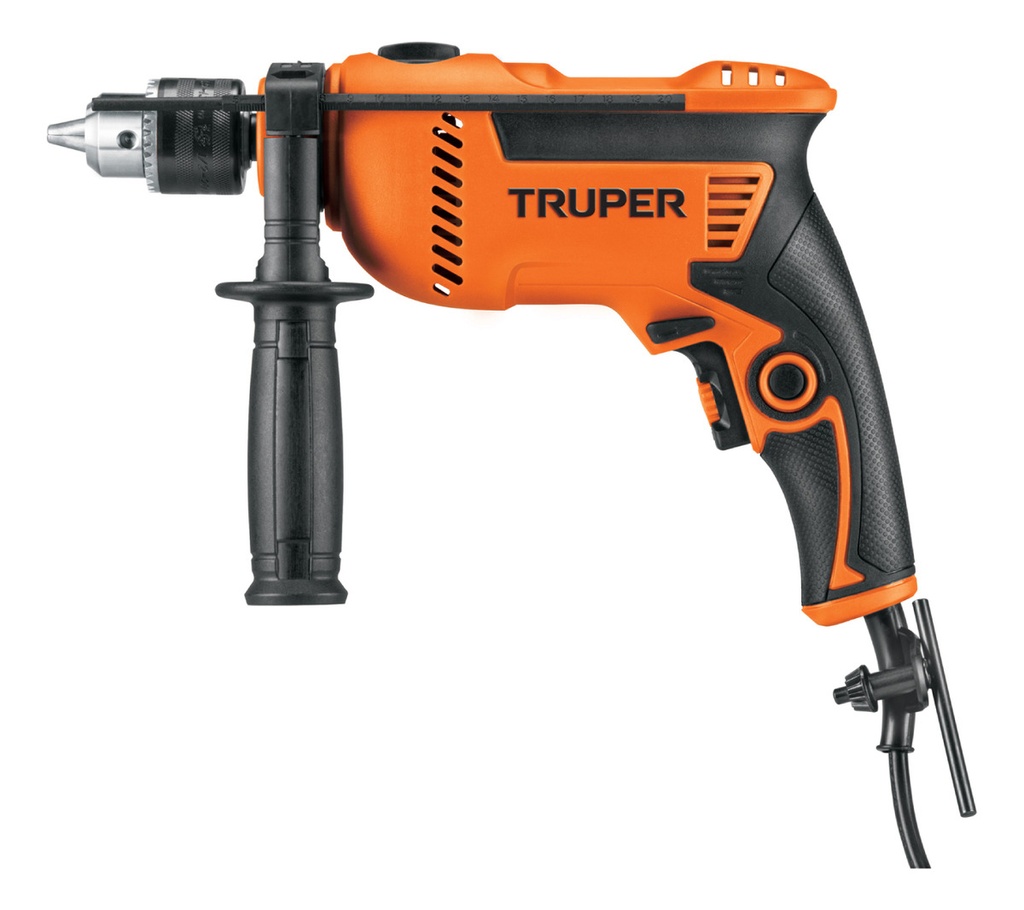Rotomartillo/destornillador 1/2 , 750w, Truper Roto-1/2a8 Naranja 60 Hz