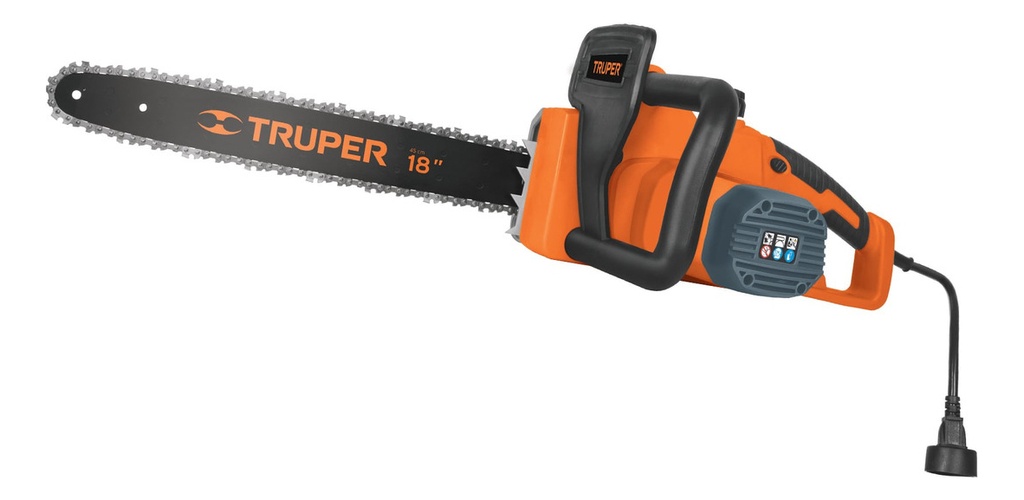 [TR-MOTE-18] Motosierra Eléctrica 18", Truper Mote-18, 1600 W, Naranja 60
