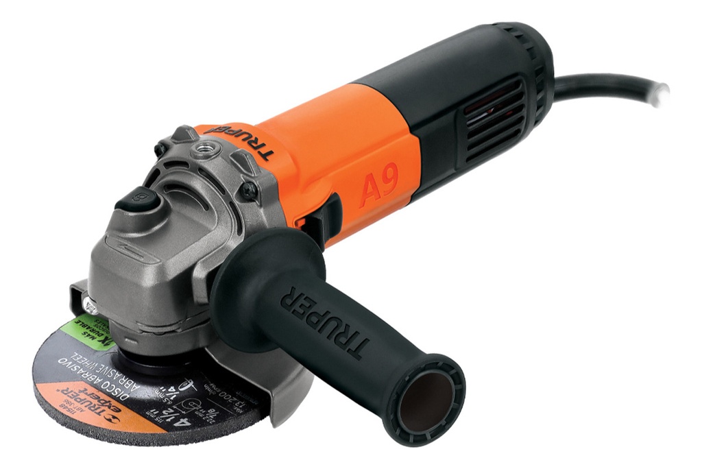 Esmeriladora Angular 4-1/2 , 800 W, 127 v 60 hz Truper Esma-4-1/2a9