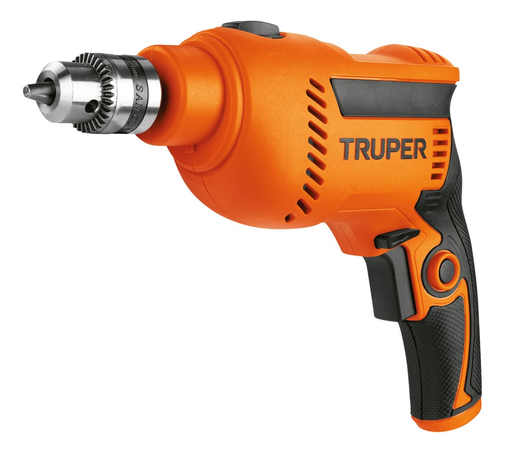 Rotomartillo/destornillador 3/8 , 600w, Truper Roto-3/8a4 Naranja Claro 60 Mhz