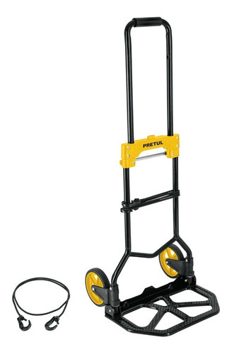 Diablo De Carga, Plegable, Acero, 60 Kg, Pretul Dia-60p Negro