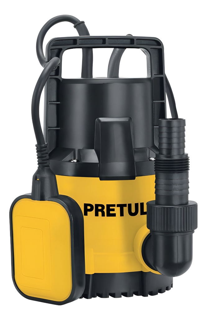 Bomba Sumergible Plástica, 3/4 Hp Para Agua Limpia, Pretul Bos-3/4lpp