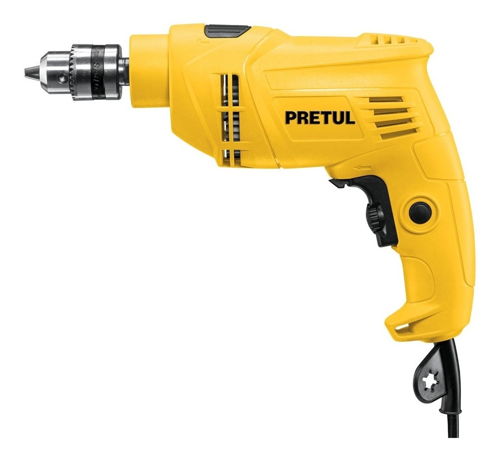 Rotomartillo/destornillador 3/8 , 550w, Pretul Roto-3/8p6 Amarillo 60hz